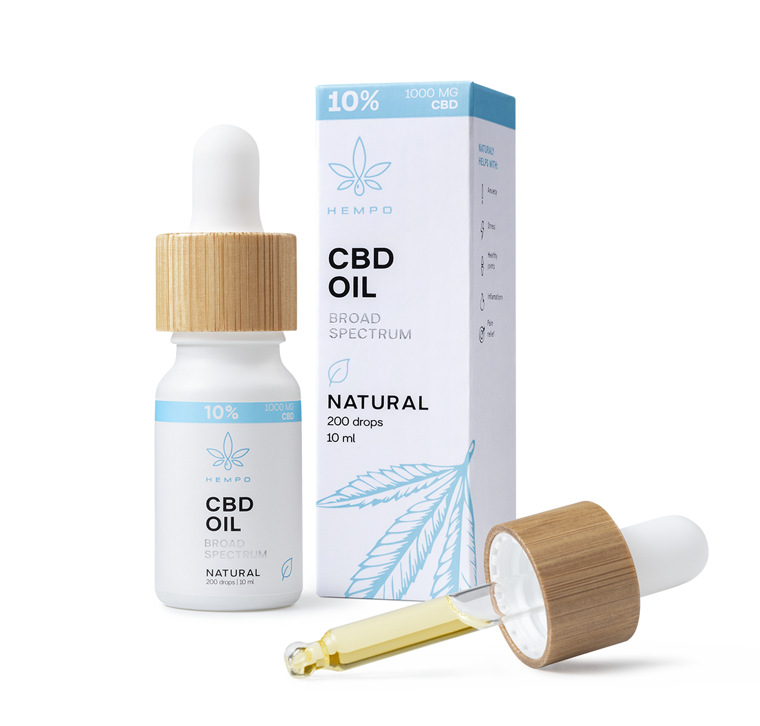 Hempo CBD-öljy 10% laajan spektrin 2