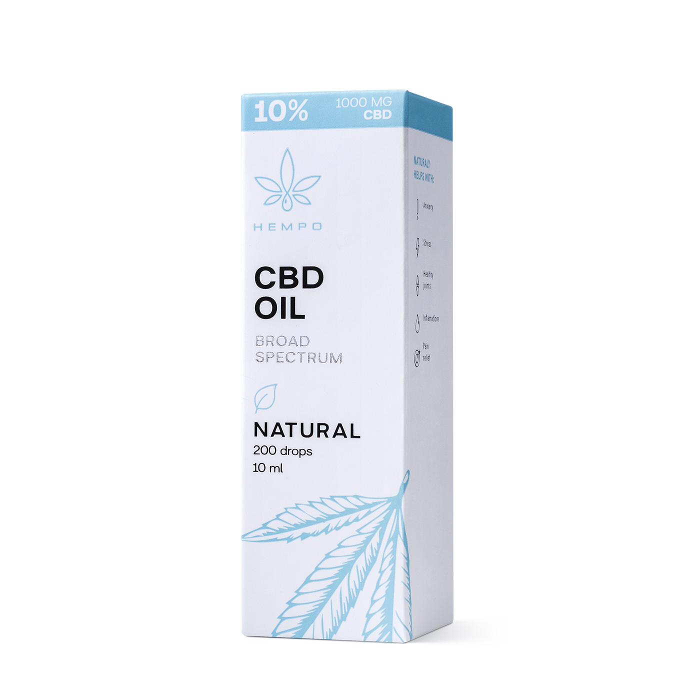 Hempo CBD-öljy 10% laajan spektrin 4