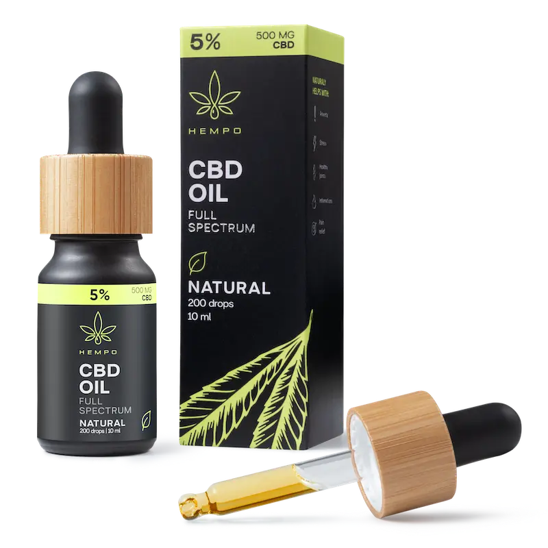 Hempo CBD hamppuöljy 5%