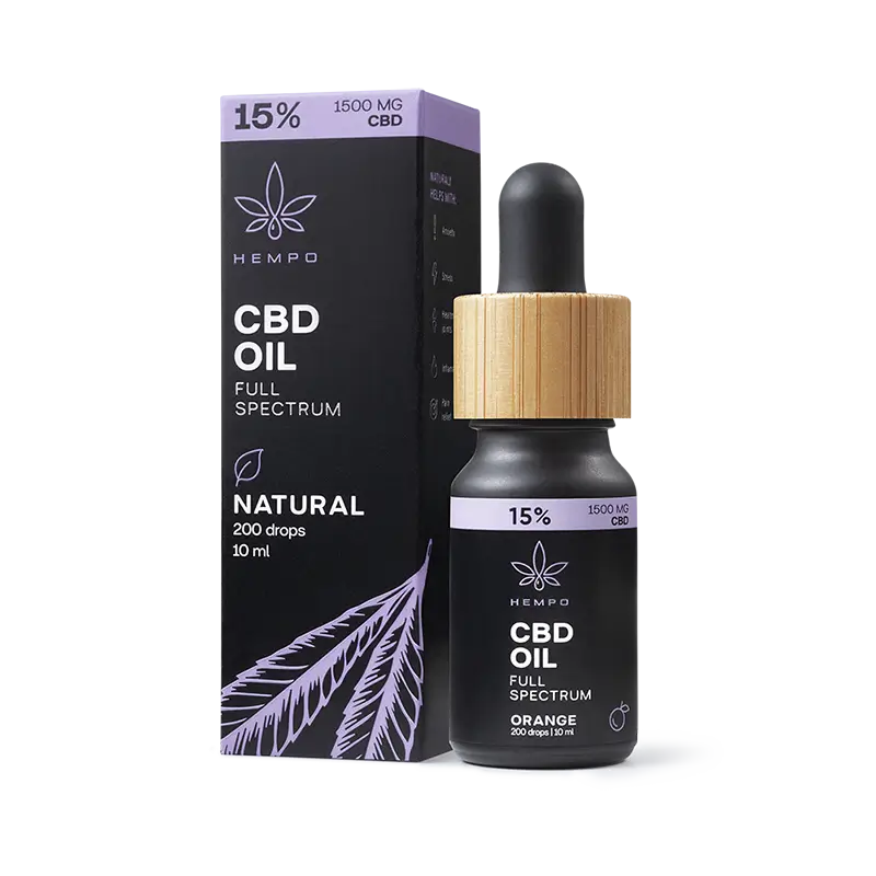 15% CBD-öljy (Täyden spektrin)