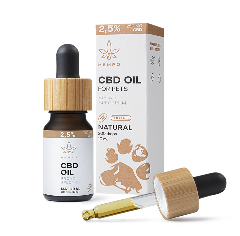 Hempo CBD-öljy lemmikkieläimille (kissat, koirat) tippoja