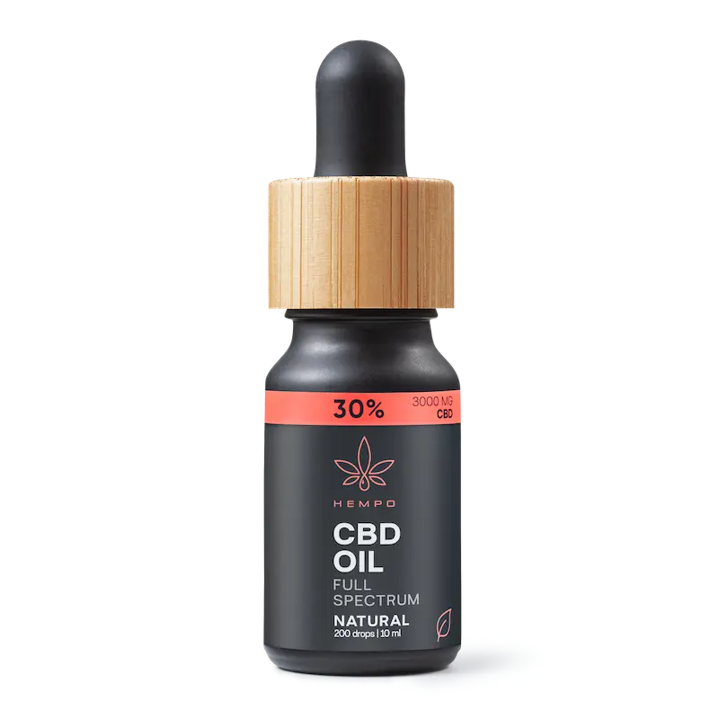 Hempo 3000mg Tayden spektrin CBD öljy - Kanabidioli