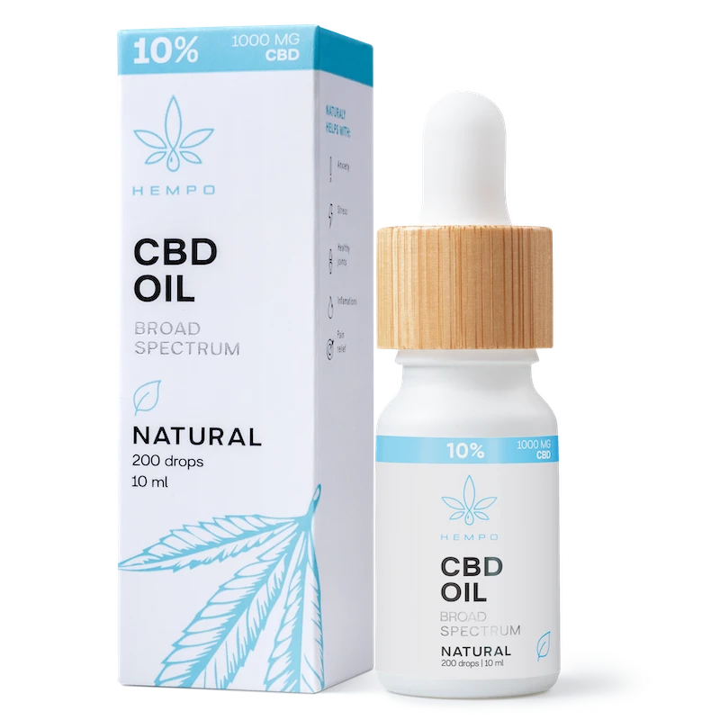 Hempo CBD-öljy 10% laajan spektrin